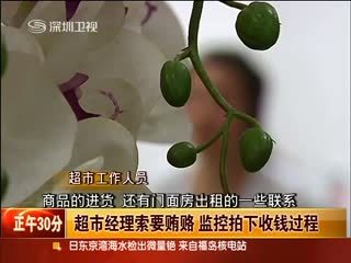 监控下的黑手 超市经理索贿丑闻曝光，商业伦理警钟长鸣